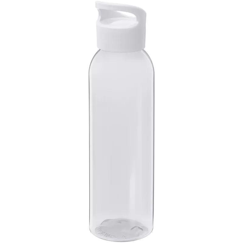 Sky butelka na wodę o pojemności 650 ml z tworzyw sztucznych pochodzących z recyklingu - Biały (10077701)