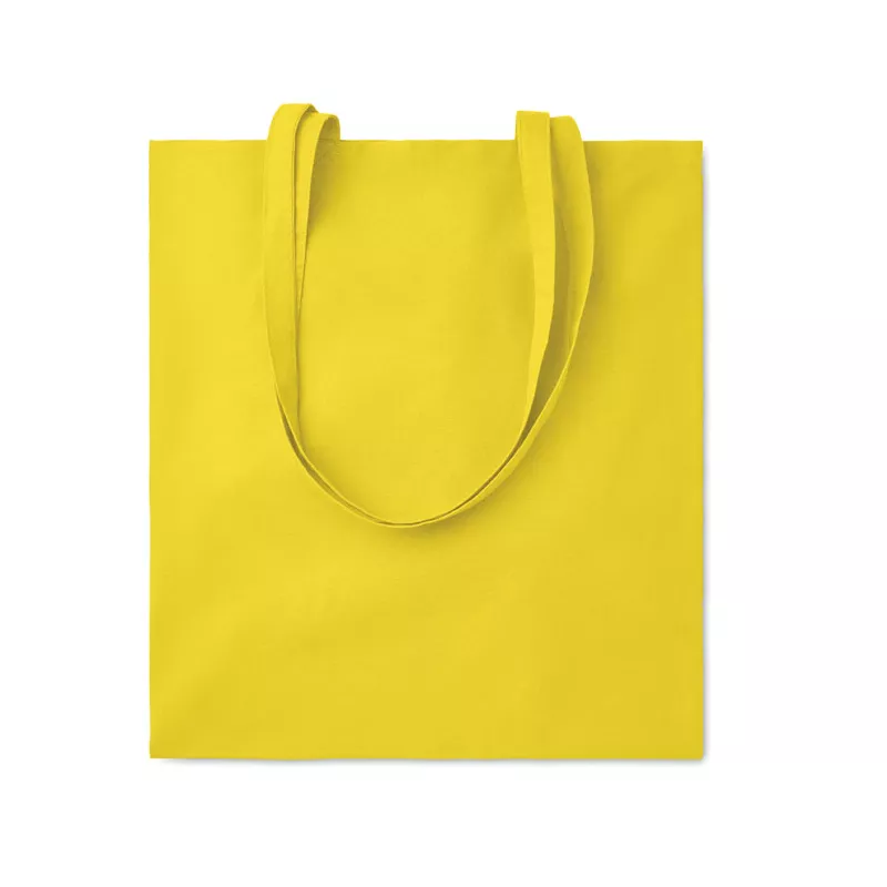 Torba bawełniana 38x42 cm 140 g/m² COTTONEL COLOUR + - Zólty (MO9268-08)