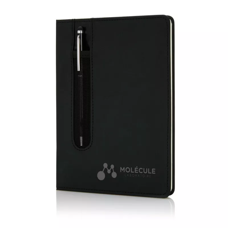 Notatnik A5 Deluxe, touch pen - czarny (P773.311)