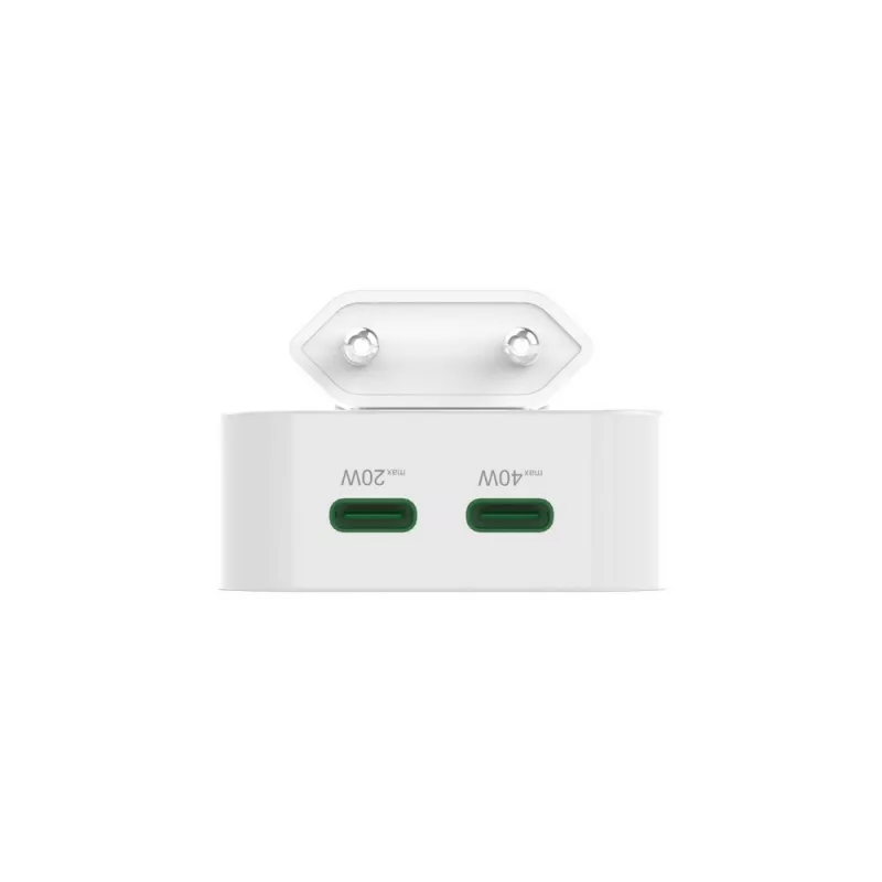 Składana ładowarka ścienna 40W Hama - biały (VH021-02)
