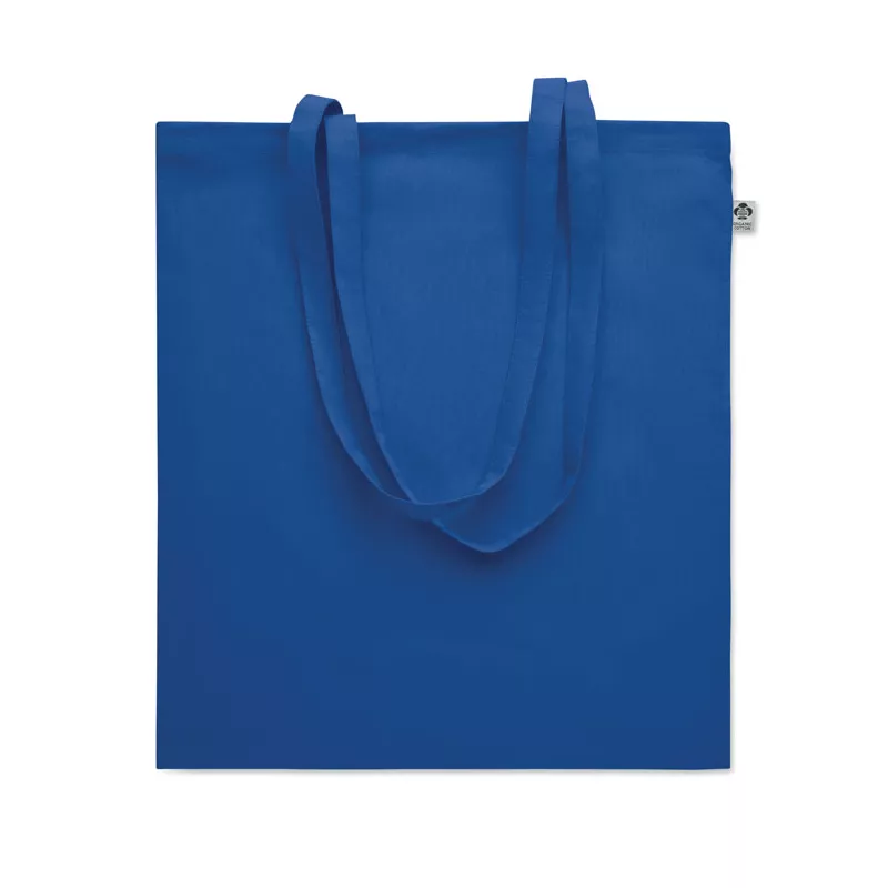 Torba na zakupy z bawełny organicznej 180 g/m² ONEL - Niebieski (MO6711-37)