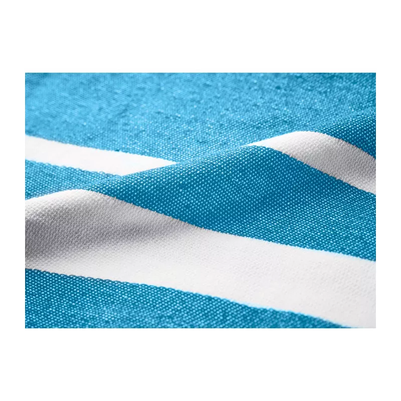 Ręcznik hammam SEAQUAL® 100x170 cm 300 g/m² WAVE - Turkusowy (MO2058-12)
