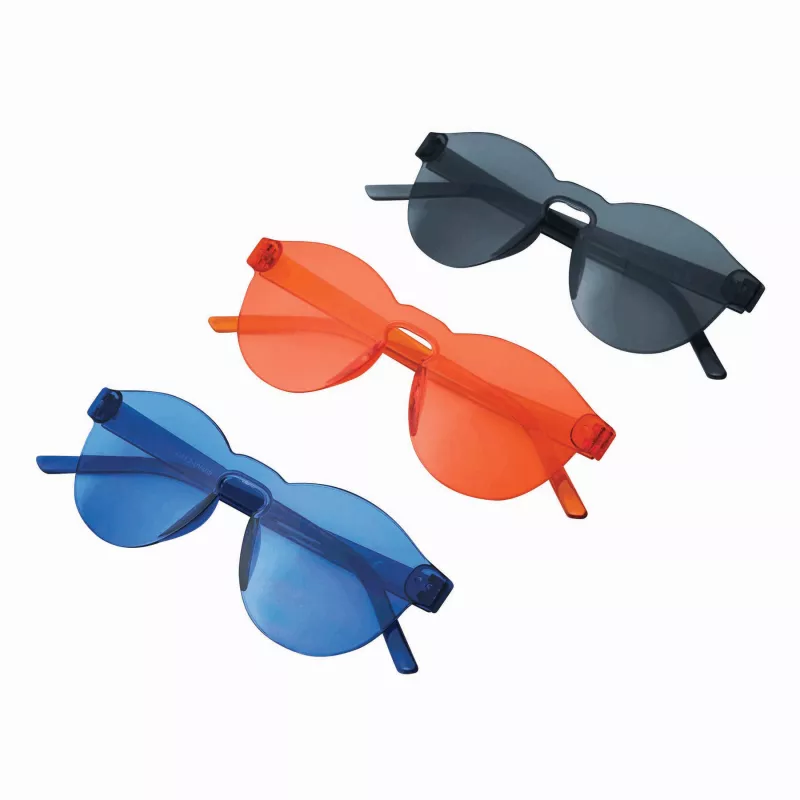 Okulary przeciwsłoneczne FANCY STYLE - pomarańczowy (56-0603088)