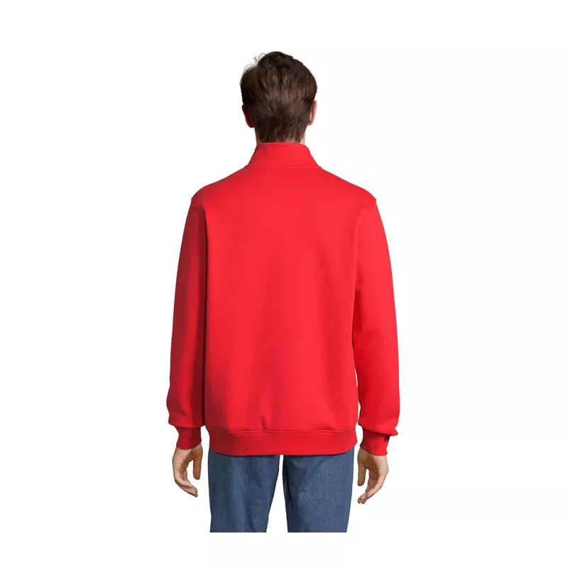 Bluza unisex rozpinana z kieszeniami Sol's COOPER - Bright Rojo (S04240-BT)