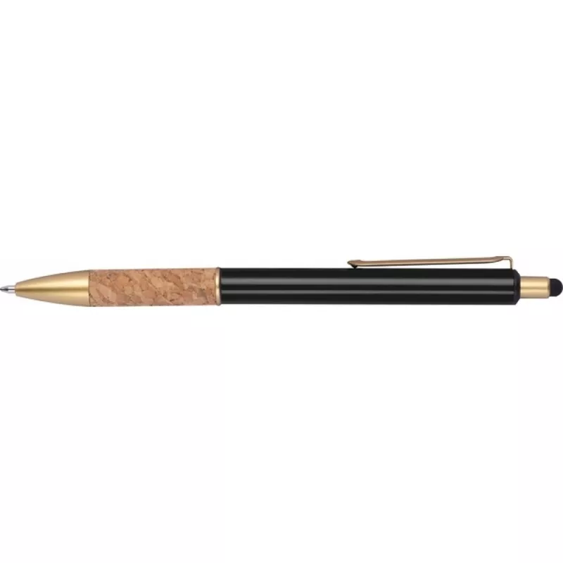 Długopis metalowy touch pen CAPRI - czarny (369003)