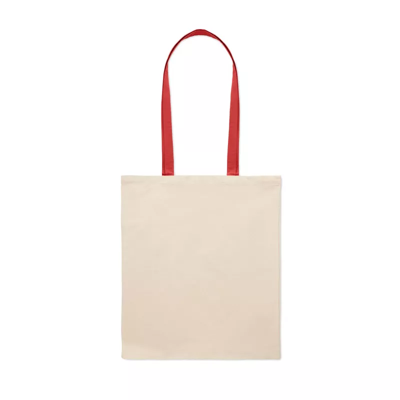 Torba bawełniana na zakupy 140 g/m² ZEVRA - Czerwony (MO6437-05)