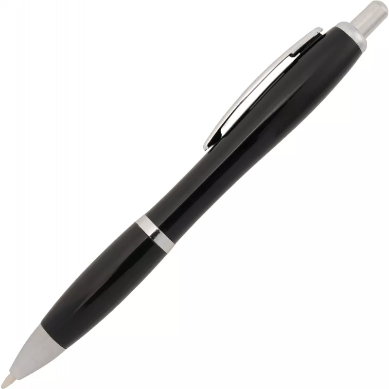 Długopis plastikowy WLADIWOSTOCK - czarny (167903)