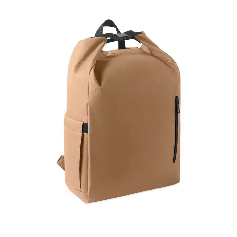 Plecak na laptop 15" z RPET 600D UNITON - Khaki (MO2969-39)