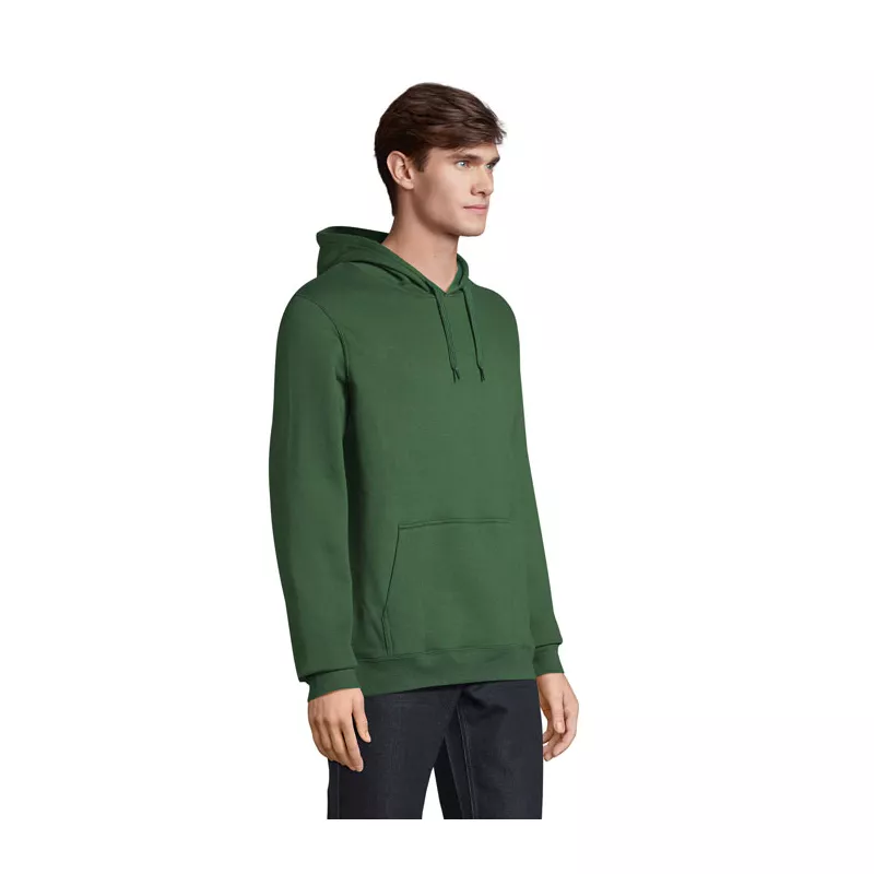 Bluza unisex z kapturem 280 g/m² Sol's SNAKE - Ciemno-Zielony (S47101-BO)