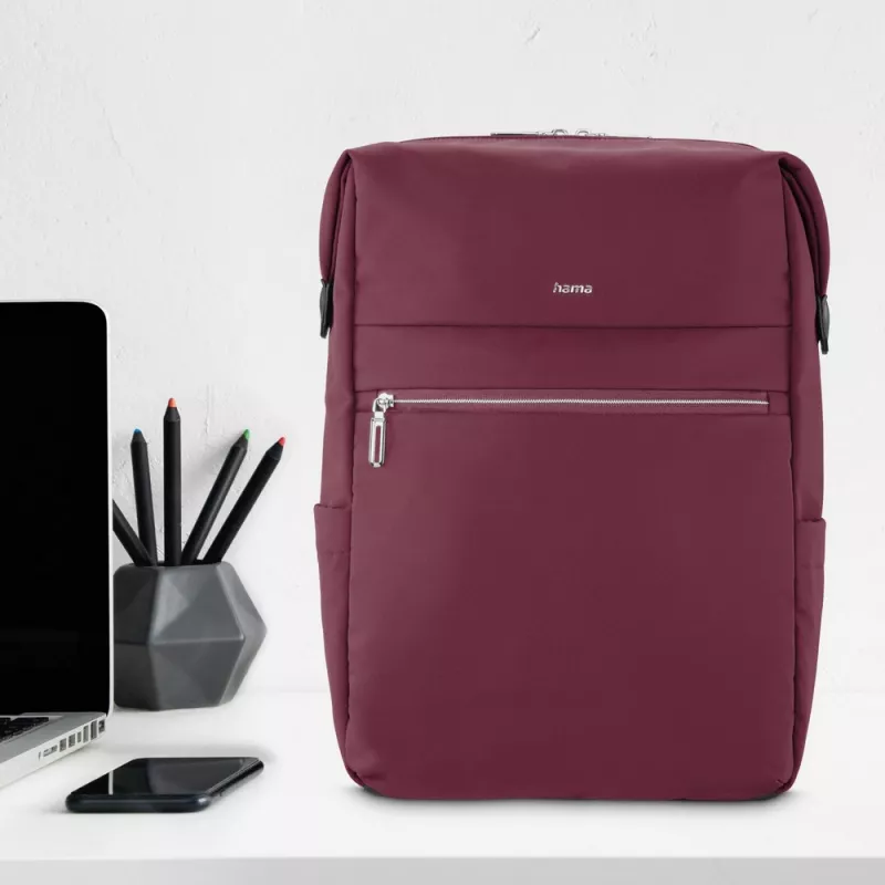 Plecak na laptopa 16,2" Hama Ultimate - czerwony (VH043-05)