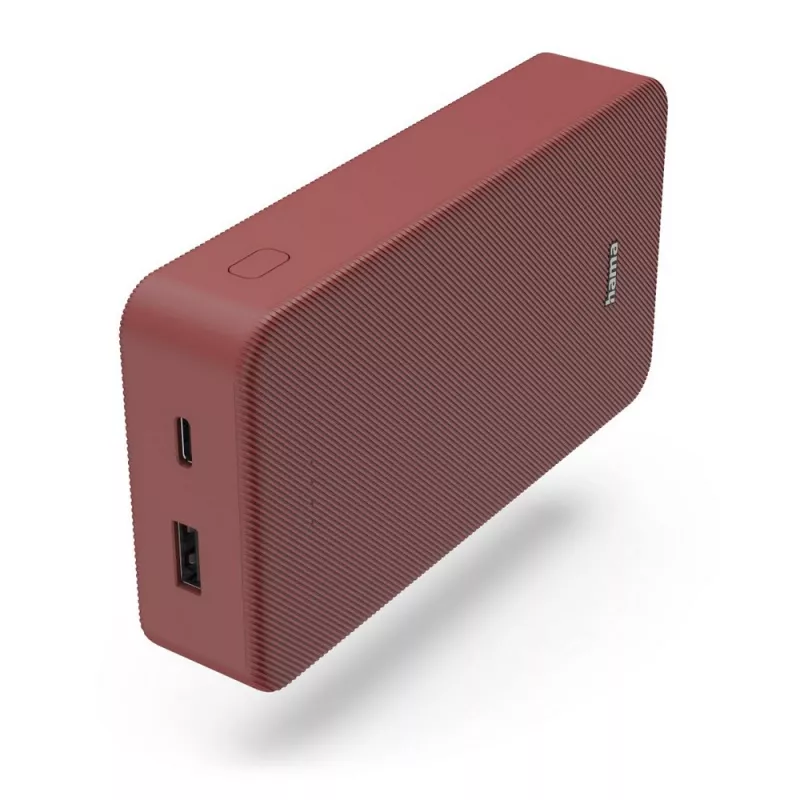 Power bank 20000 mAh Hama Power Pack - czerwony (VH024-05)