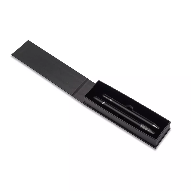Zestaw piśmienniczy Dualis - czarny (R02346.02)