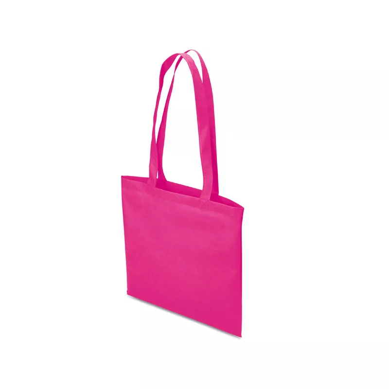 Torba na zakupy z włókniny 40x40 cm 80 g/m² TOTECOLOR - Fuksja (IT3787-38)