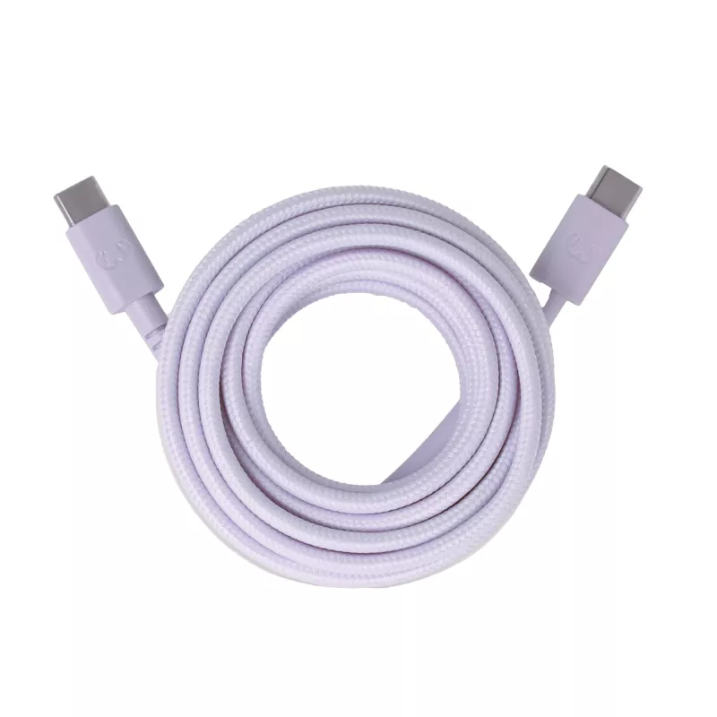 2UCC200 | Kabel Fresh 'Rebel USB-C do USB-C 2,0 m - liliowy (LT49409-N0071)