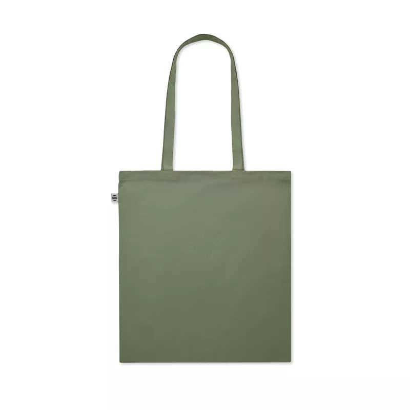 Torba na zakupy z bawełny organicznej 180 g/m² ONEL - Zielony (MO6711-09)