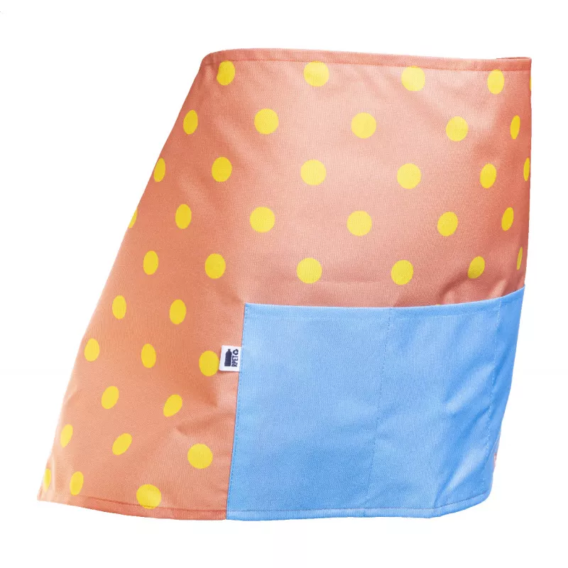 CreaChef Serve personalizowany fartuch kelnerski RPET - biały (AP716916)