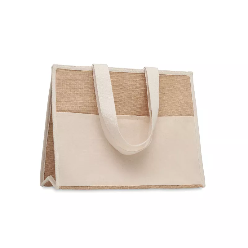 Torba termiczna z juty CAMPO DE GELI - Bezowy (MO6160-13)