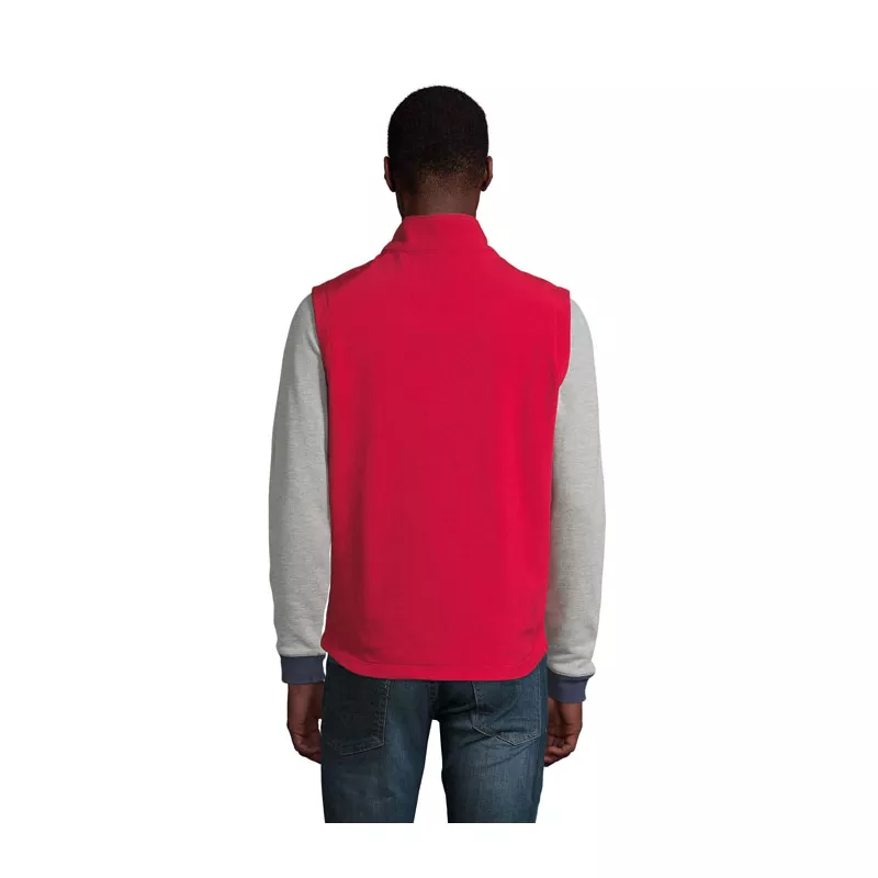 Kamizelka softshell męska Sol's RACE BW MEN - Pepper Red (S02887-PE)