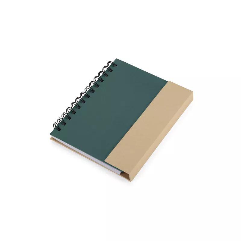 Notes kołowy B6 z długopisem MAGO - zielony (17585-05)