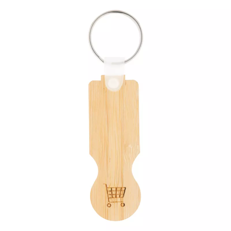 BooCart żeton do wózka / brelok - naturalny-a (AP808203)