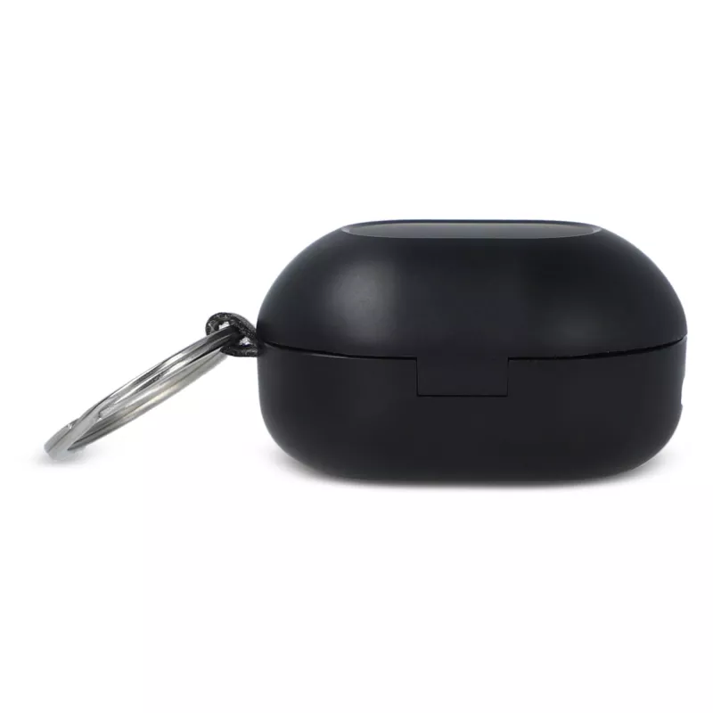 Mini bezprzewodowe słuchawki douszne w rozmiarze breloka - czarny (LT95602-N0002)