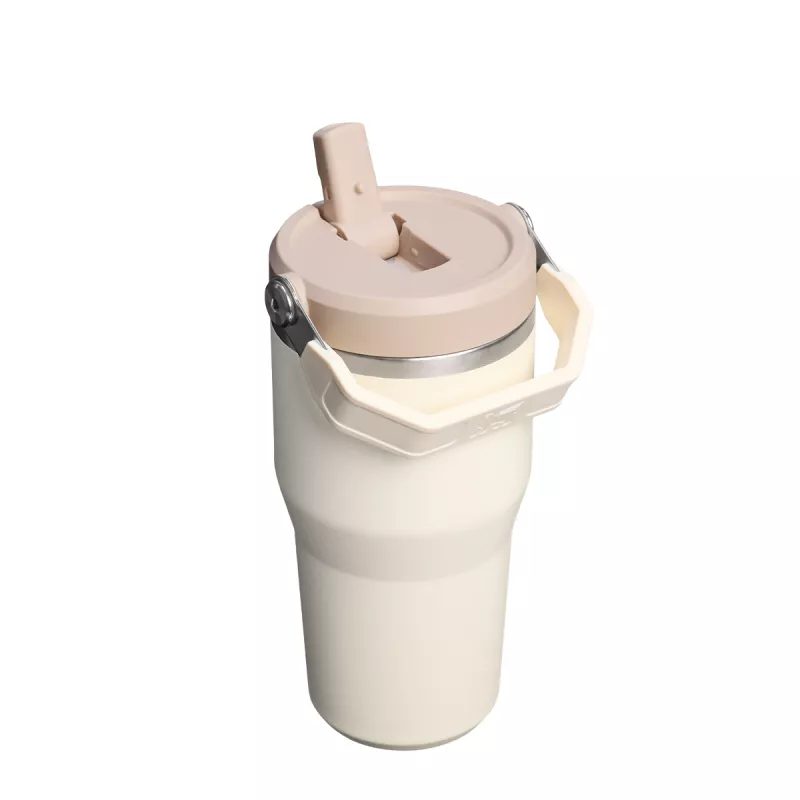 Kubek Stanley IceFlow Flip Straw 0,6l - Cream (10134250119)
