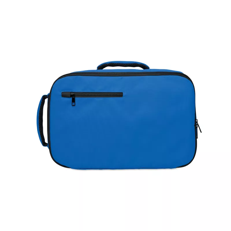 Plecak kabinowy z RPET na laptop 15" FLYSAFE - Niebieski (MO2840-37)