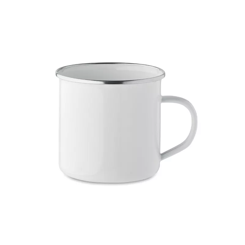 Kubek emaliowany do sublimacji 500 ml PLATEADO L - Bialy (MO2203-06)