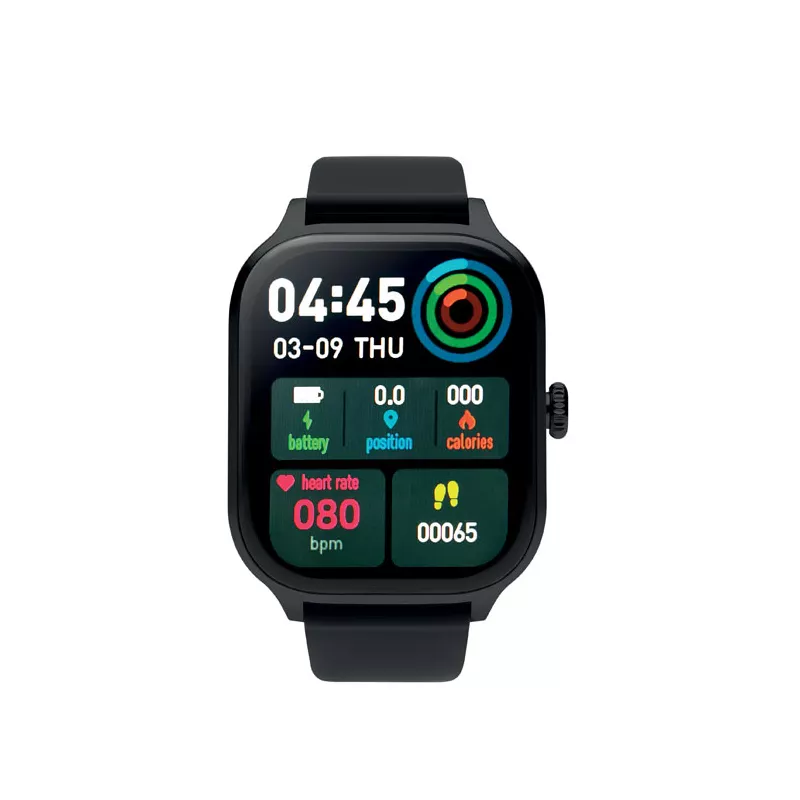 Smartwatch z ekranem dotykowym 2,01" IRTO - Czarny (MO2271-03)