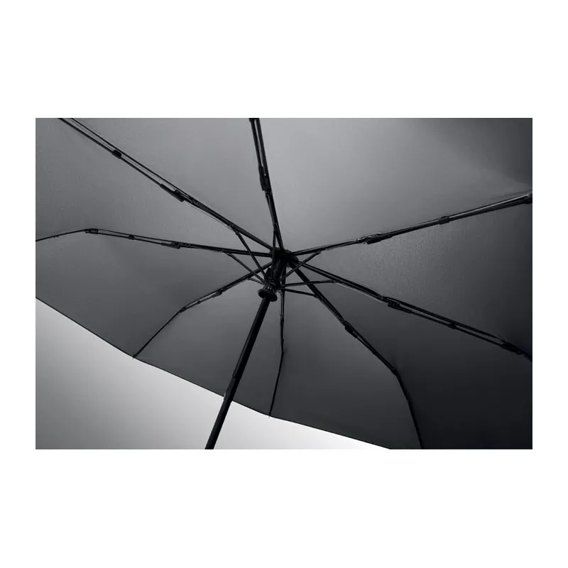 Parasol składany wiatroodporny 21" z RPET UMKRAB - Szary (MO2692-07)