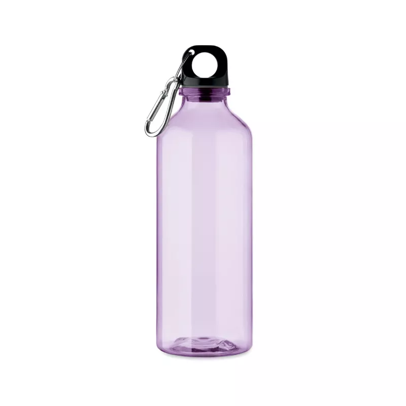 Butelka z RPET z karabińczykiem 500 ml MOSS RE500 - Przezroczysty Fioletowy (MO2803-32)