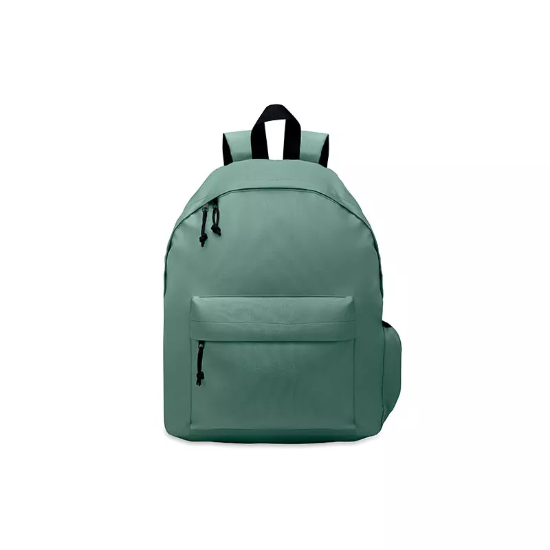 Plecak RPET 600D z wyściełanymi plecami BAPAL+ - Ciemnozielony (MO6703-60)
