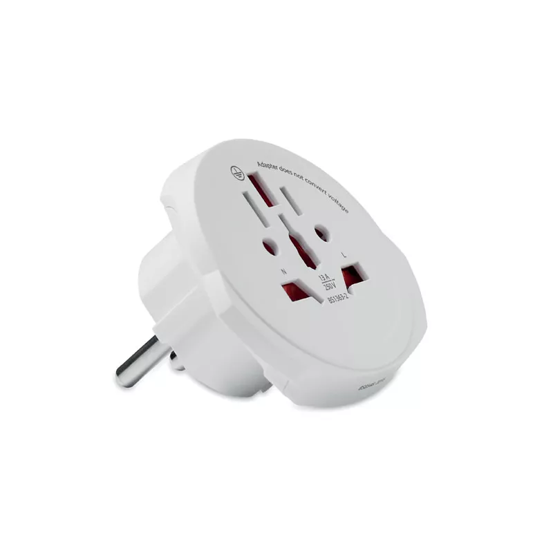 Adapter podróżny World to Europe SKROSS - Bialy (MO9325-06)