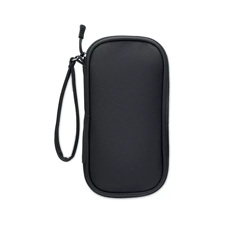 Etui na akcesoria z RPET 600D ALLTHERE - Czarny (MO2859-03)