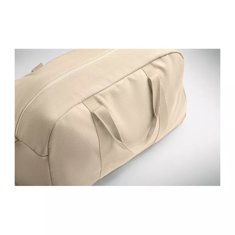 Torba podróżna duffle z recyklingu 450 g/m² DUFFAS - Bezowy (MO2507-13)