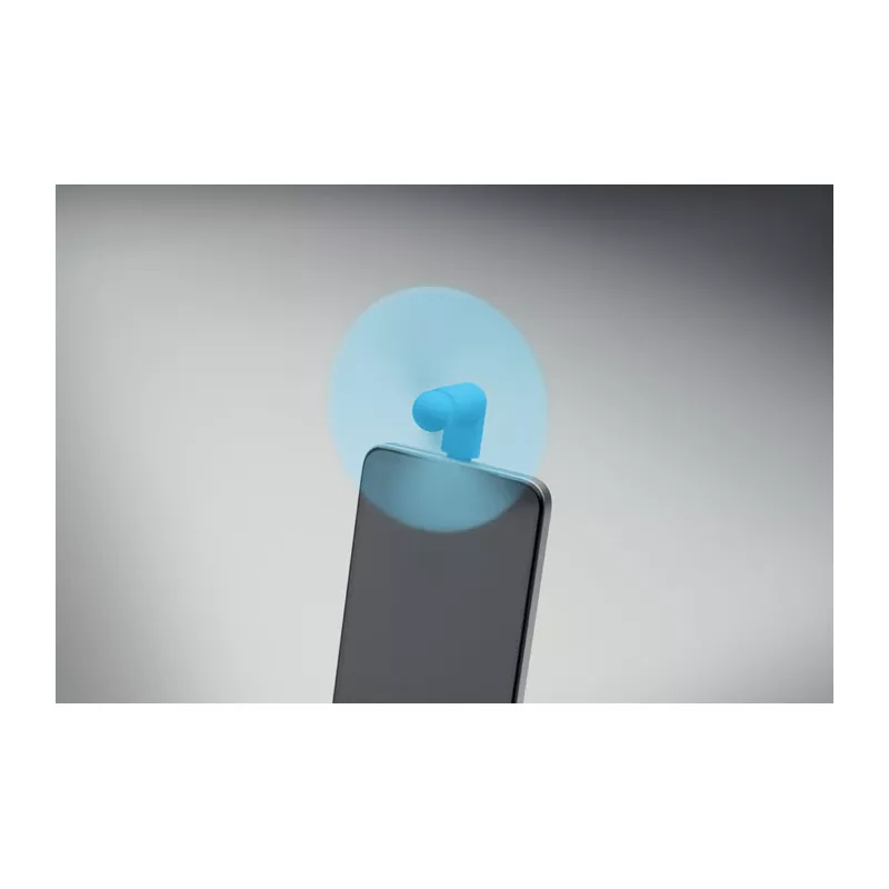 Wentylator do smartfona USB-C PHAN - Turkusowy (MO2282-12)