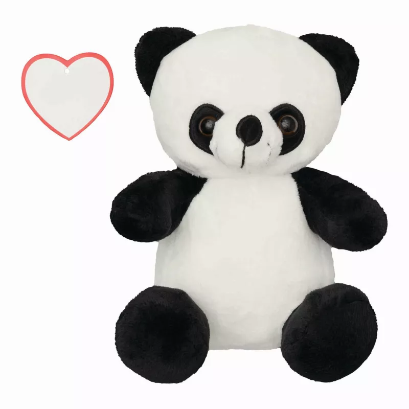 Pluszowa panda ANTHONY - biały, czarny (56-0502254)