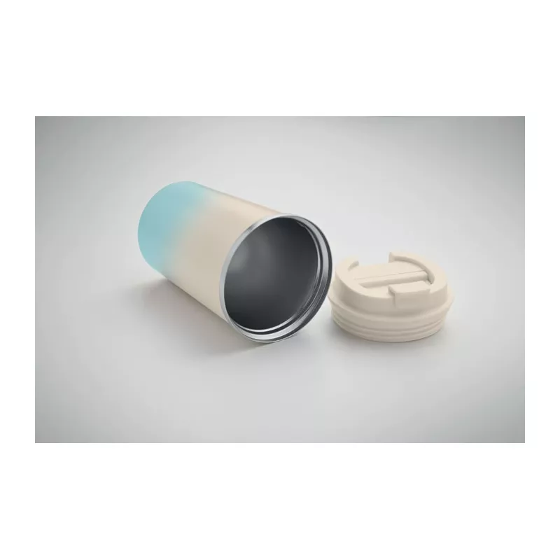 Kubek termiczny stalowy 350 ml BRACE GRADIENT - Baby Blue (MO2885-66)