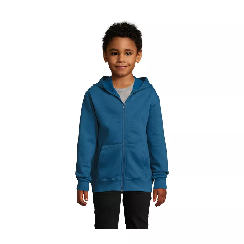 Bluza dziecięca z kapturem 260 g/m² Sol's STONE KIDS - Niebieski Łupkowy (S02092-SL)