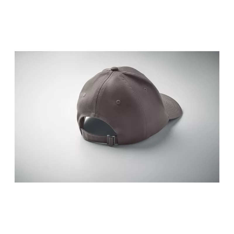 Czapka z daszkiem 6-panelowa 280 g/m² BAHAMAS - Szary (MO2347-07)