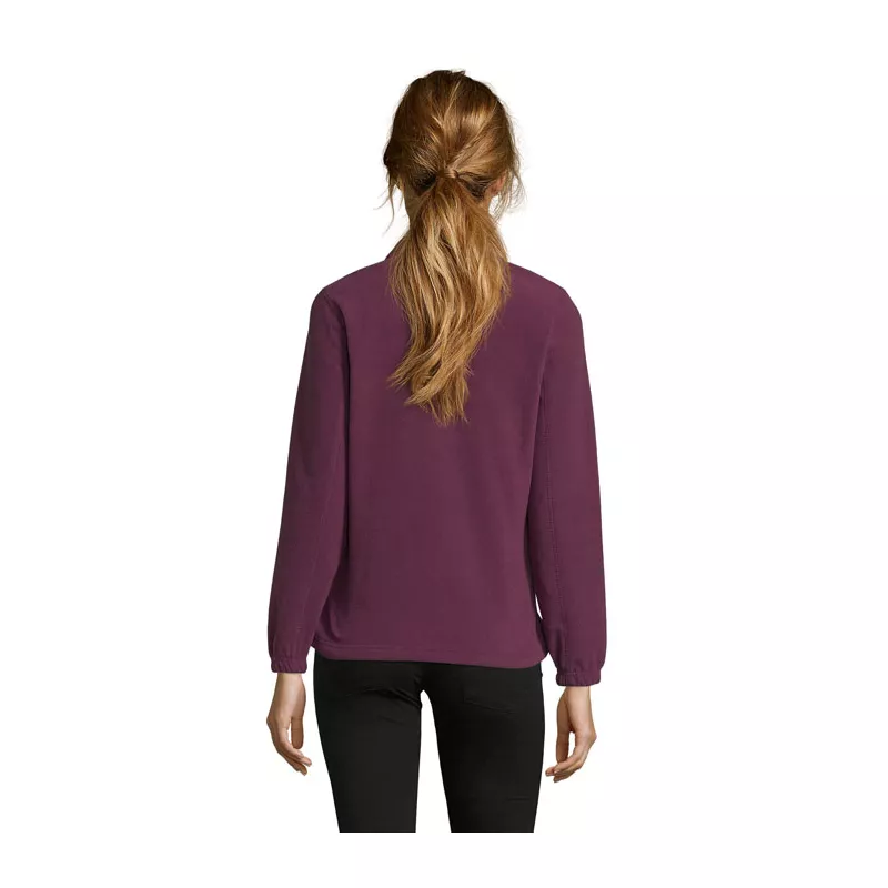 Polar damski rozpinany 300 g/m² Sol's NORTH WOMEN - Burgundy (S54500-BG)