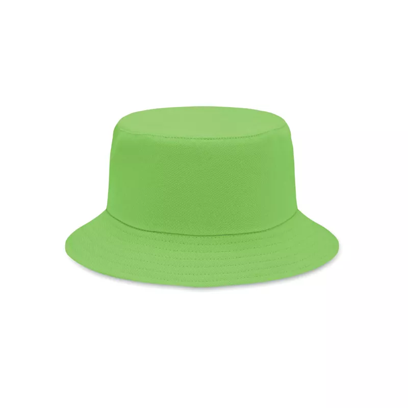 Kapelusz przeciwsłoneczny bawełniany 260 g/m² MONTI - Limonka (MO2261-48)