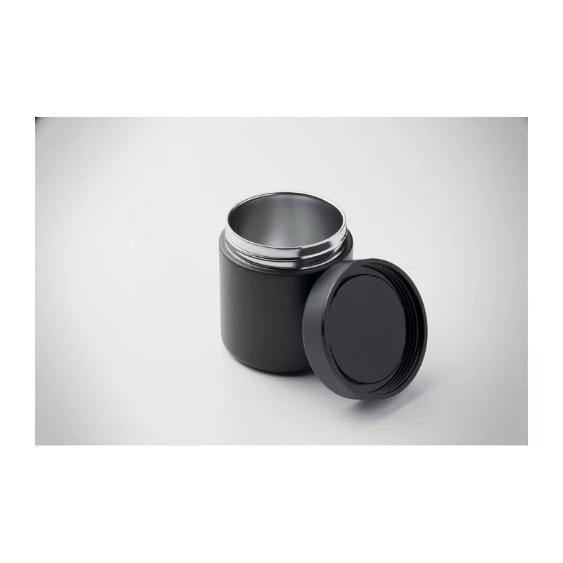 Lunchbox stalowy dwuścienny 500 ml GOSNACK - Czarny (MO2757-03)