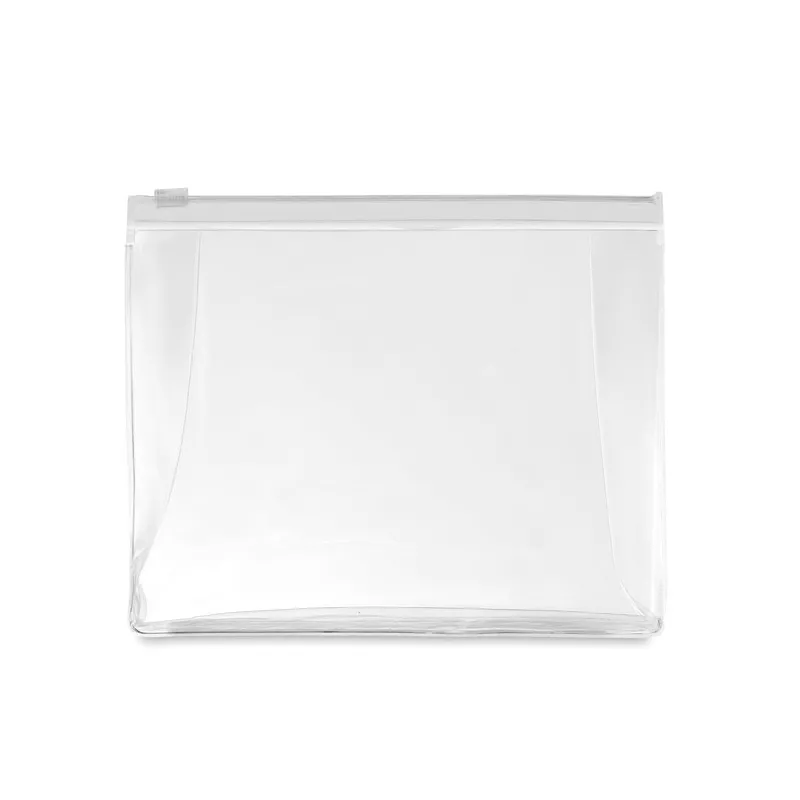 Kosmetyczka z PVC na suwak COSMOBAG - Przezroczysty Bialy (MO9627-26)