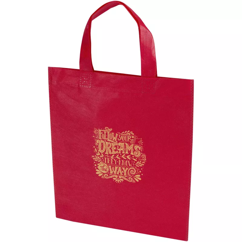 Ecoseal torba na zakupy o pojemności 3 l z recyklingu z certyfikatem GRS - Czerwony (13013621)