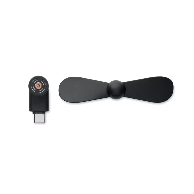 Wentylator do smartfona USB-C PHAN - Czarny (MO2282-03)