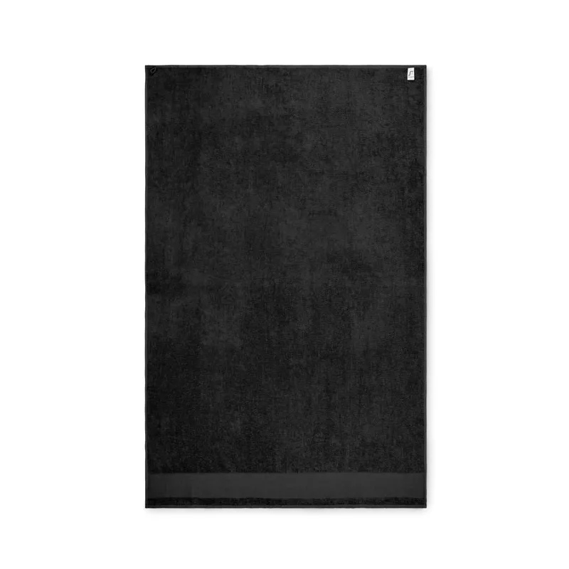 Ręcznik kąpielowy 380 g/m² 100x150 cm ISLAND 100 - Czarny (MO2767-03)