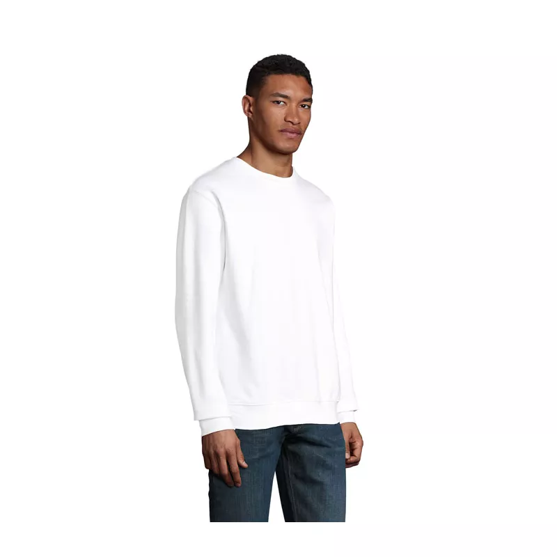 Bluza unisex bez kaptura 280 g/m² Sol's COLUMBIA - Bialy (S03814-WH)