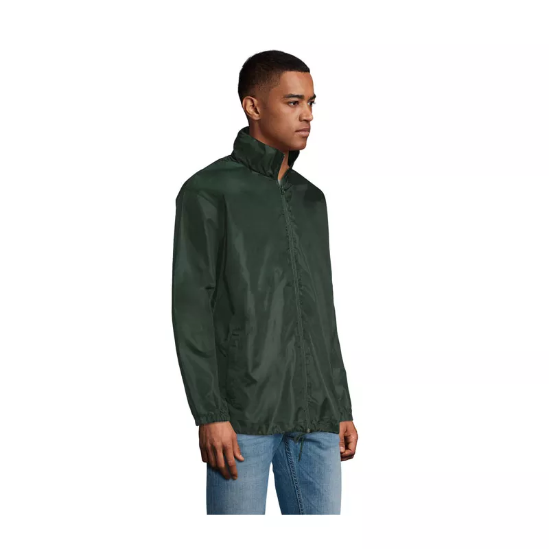 Wiatrówka unisex z kapturem 210 g/m² Sol's SHIFT - Ciemno-Zielony (S01618-FG)