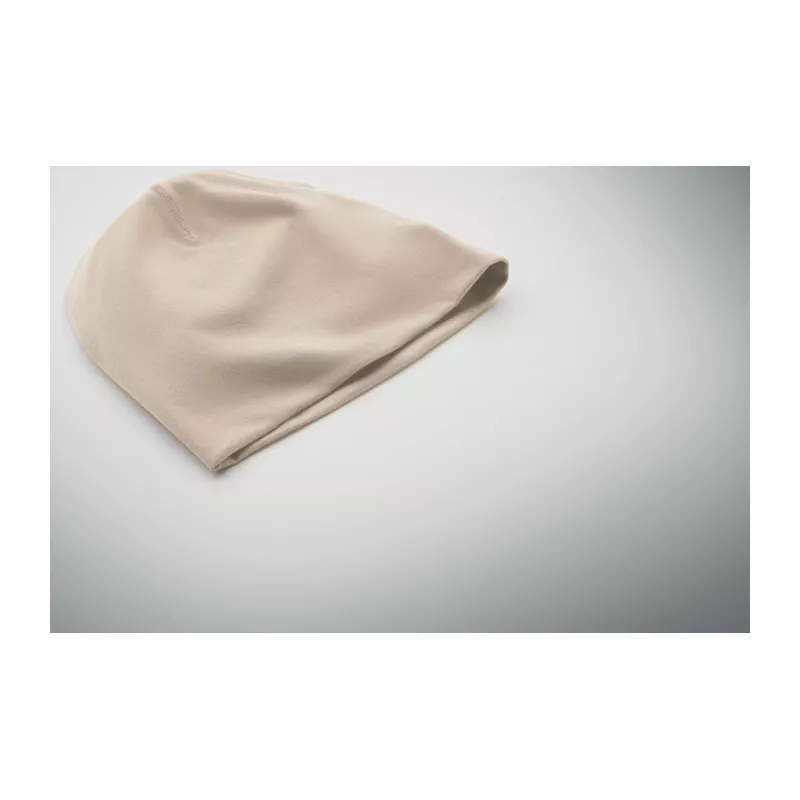Czapka bawełniana ze spandexem 190 g/m² LIGHTY - Bezowy (MO6645-13)